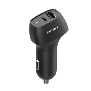 Cargador para Carro Aiwa USB A + tipo C